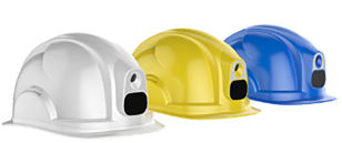 室内外一体定位安全帽